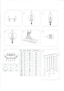 Светильник подвесной Lightstar Pentola 803125