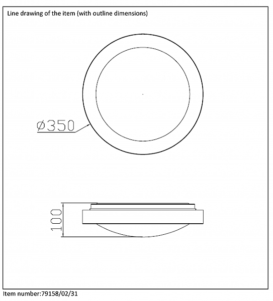 Светильник потолочный Lucide Fresh 79158/02/31