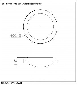 Светильник потолочный Lucide Fresh 79158/02/31