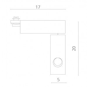 Трековые светильники Arte Lamp Astuzia A2120PL-1WH