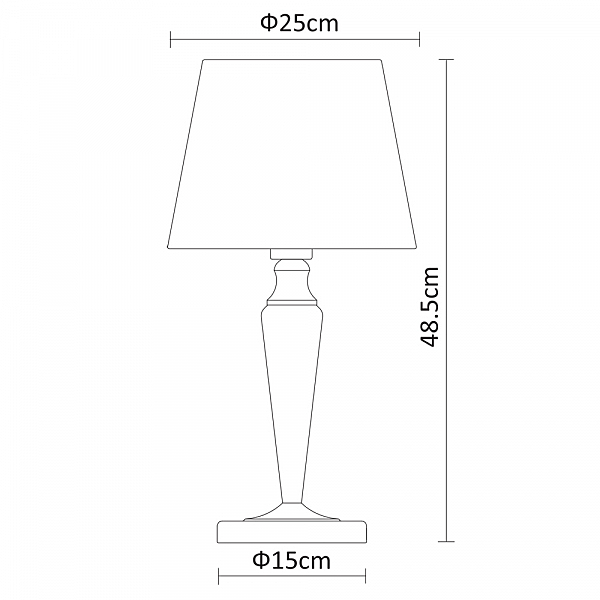 Настольная лампа Arte Lamp Orlean A9311LT-1WG