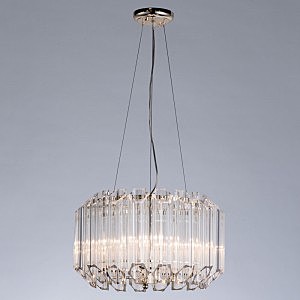 Подвесная хрустальная люстра Jastin Arte Lamp A2848SP-3GO