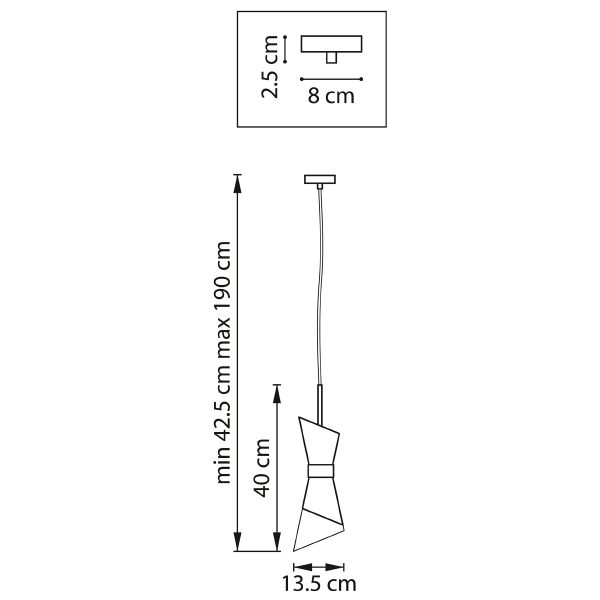 Светильник подвесной Lightstar Strato 817017