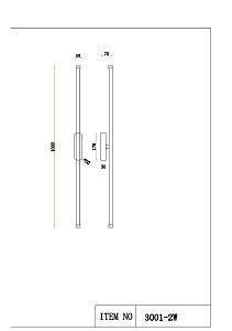Настенный светильник Favourite Reed 3001-2W