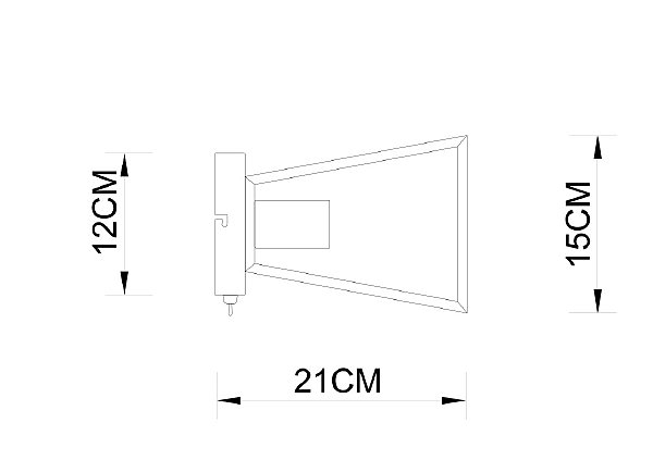 Настенное бра Arte Lamp Brussels A8030AP-1WH