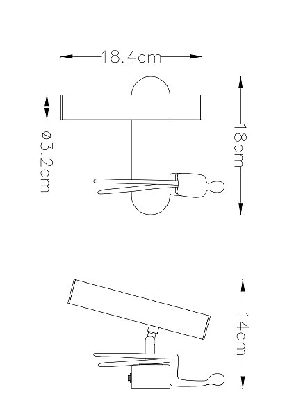 Светильник спот Arte Lamp Albert A2173AP-1PB