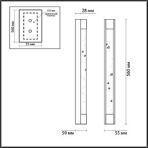 Настенный светильник Odeon Light Mirada 6680/12WL