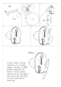 Настенное бра Lightstar Scarabeo 755614