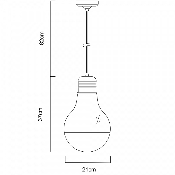 Светильник лампочка Ильича Edison A5092SP-1CC Arte Lamp