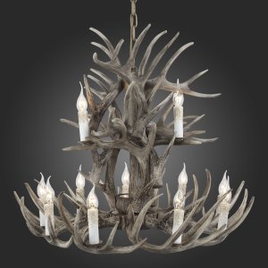 Люстра многоярусная Corna SL154.703.12 ST Luce