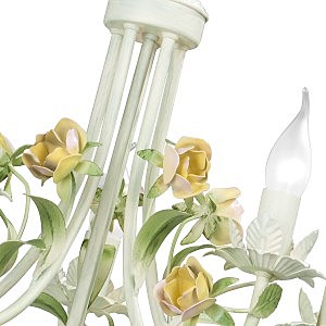 Люстра подвесная с цветочками V1138 V1138/5 Vitaluce