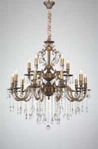 Подвесная хрустальная люстра Barletta Lucia Tucci BARLETTA 1730.15 antique