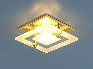 Elektrostandart 781 781 MR16 GD/CL золото прозрачный
