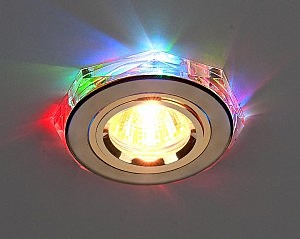 Elektrostandart 2020 2020 MR16 GD/MLT золото/мульти