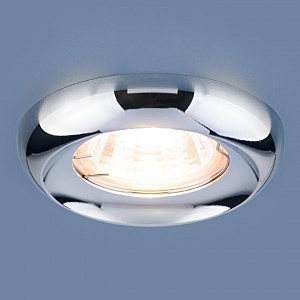 Встраиваемый светильник Elektrostandart Точечный светильник 6065 MR16 CH хром