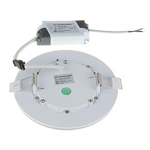 Встраиваемый светильник Elektrostandart DLKR160 12W 4200K подсветка Blue