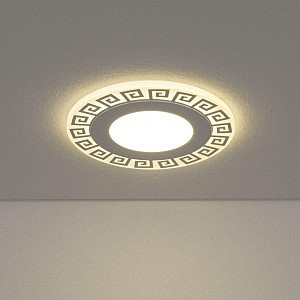Встраиваемый светильник с узорами DSS002 DSS002 10W 4200K Elektrostandart