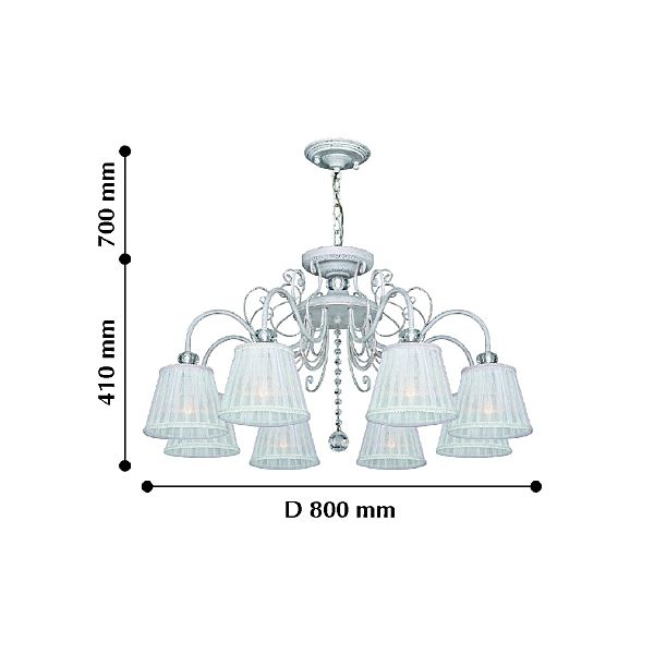 Подвесная люстра F-Promo Amanda 2150-8PC