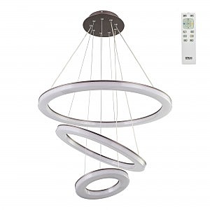 Подвесная люстра с пультом Электрон Citilux CL710105RS