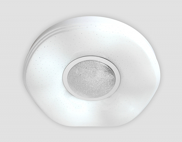 Потолочный светодиодный светильник Ambrella Orbital Crystal Sand FS1237WH 72W D490