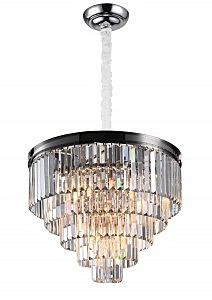 Подвесная хрустальная люстра 31100 Newport 31109/S nickel
