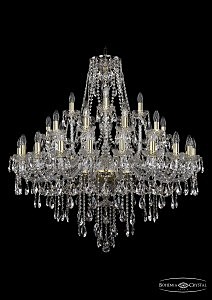 Подвесная хрустальная люстра 1415 Bohemia 1415/20+10+5/360 G
