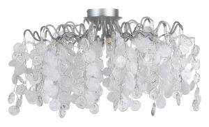 Потолочная люстра Crystal Lux Tenerife TENERIFE PL8 SILVER