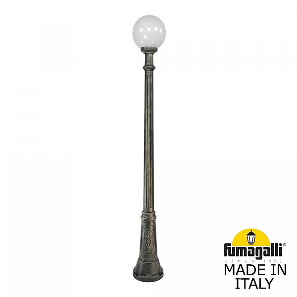 Столб фонарный уличный Fumagalli Globe 250 G25.156.000.BYE27