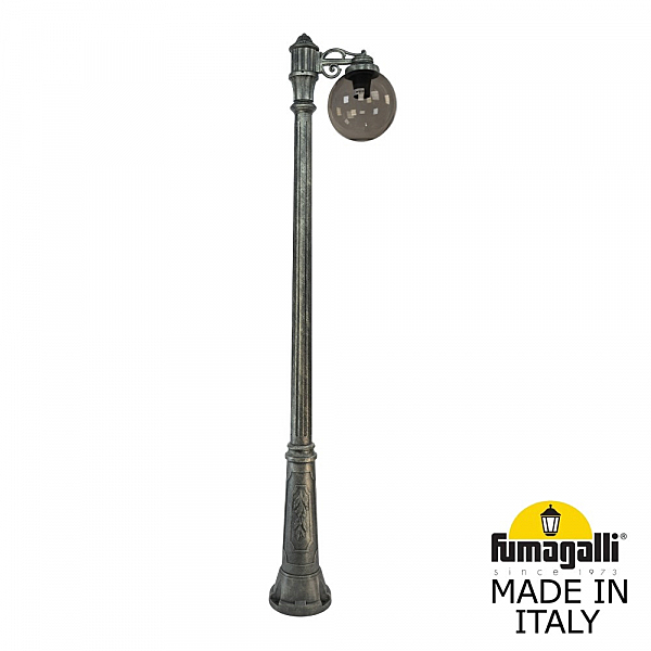 Столб фонарный уличный Fumagalli Globe 250 G25.157.S10.BZE27