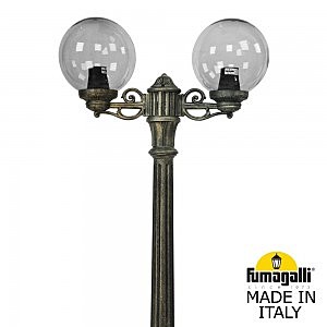 Столб фонарный уличный Fumagalli Globe 250 G25.157.S20.BZE27