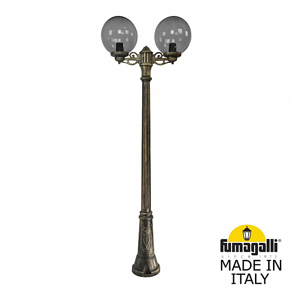Столб фонарный уличный Fumagalli Globe 300 G30.156.S20.BZE27