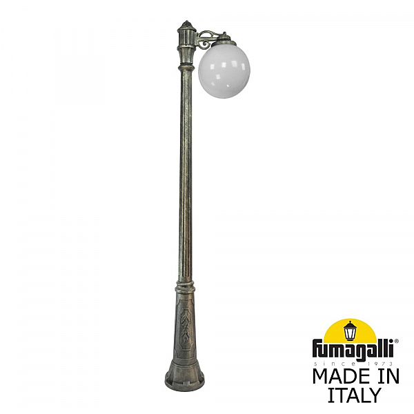 Столб фонарный уличный Fumagalli Globe 300 G30.157.S10.BYE27