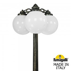 Столб фонарный уличный Fumagalli Globe 300 G30.157.S30.BYE27DN