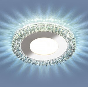 Встраиваемый светильник Elektrostandard 9908 9908 LED 8W CL прозрачный