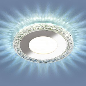 Встраиваемый светильник Elektrostandard 9909 9909 LED 8W CL прозрачный