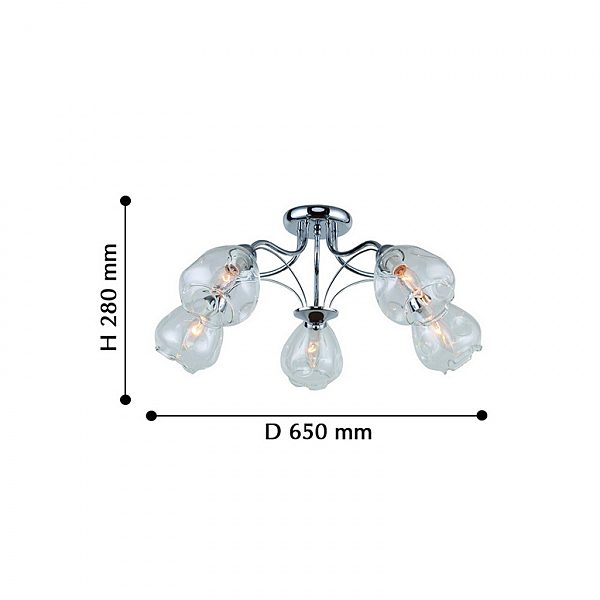 Потолочная люстра F-Promo Galanta 2339-5U