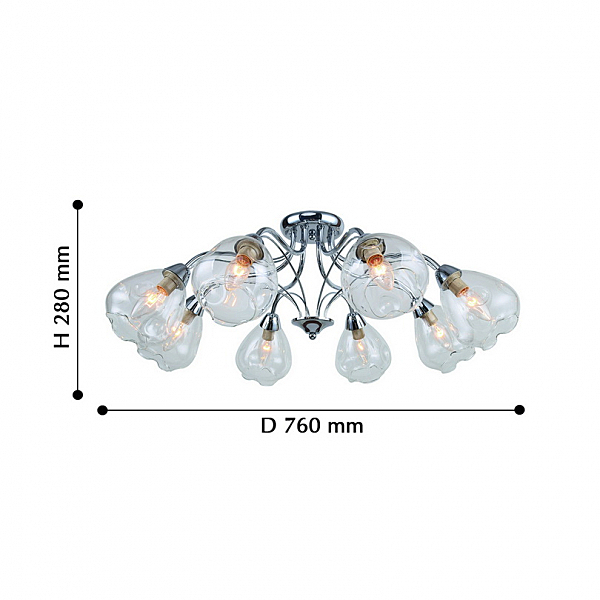 Потолочная люстра F-Promo Galanta 2339-8U