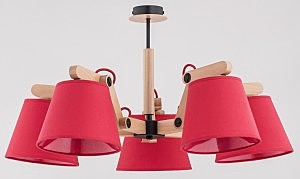 Потолочная люстра Alfa Joga Red 22245