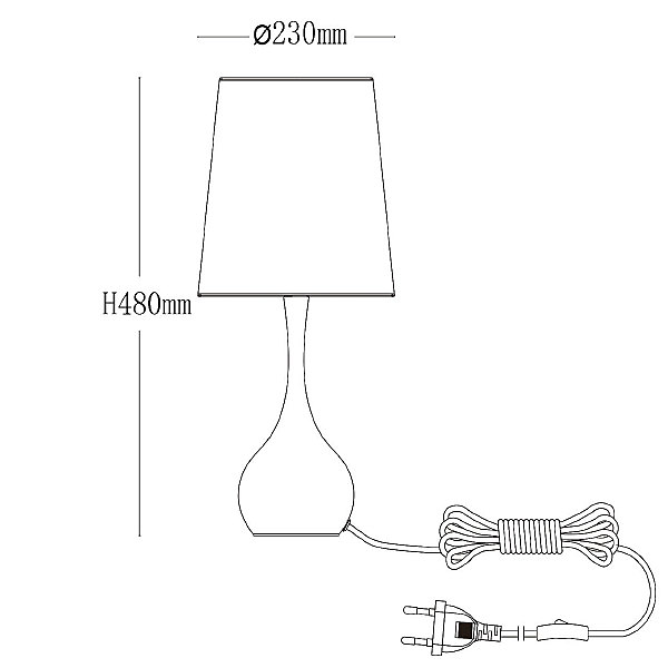 Настольная лампа MW Light Салон 415033601