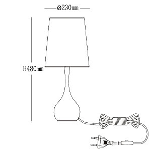 Настольная лампа MW Light Салон 415033601