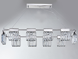 Подвесная люстра Newport 4200 4210/C chrome