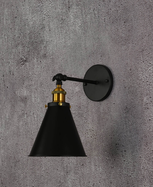 Настенное бра Lumina Deco Rubi LDW B007-1 BK
