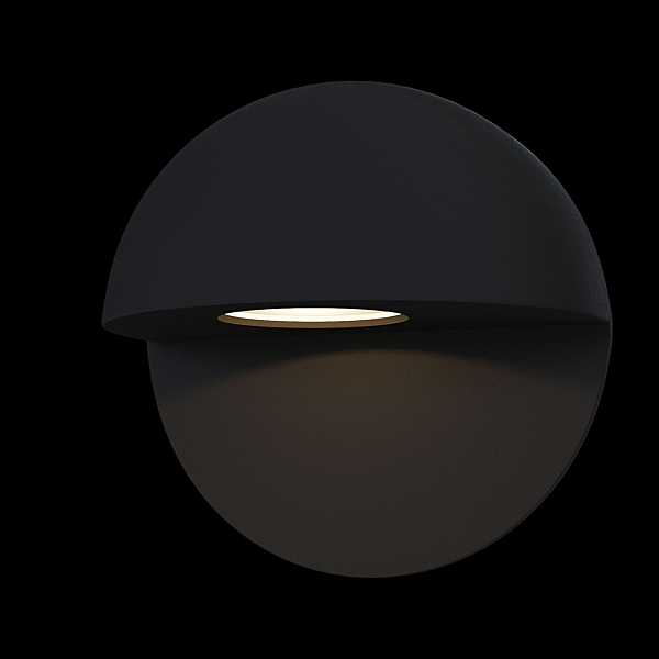 Уличный LED настенный светильник Maytoni Mezzo O033WL-L3B3K