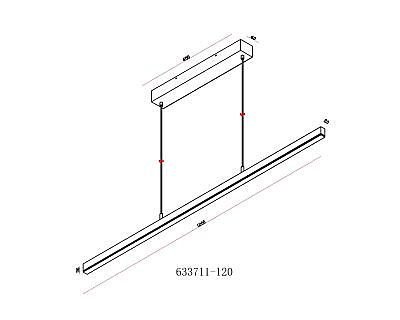 Светильник подвесной Lucide Sigma 23460/30/31