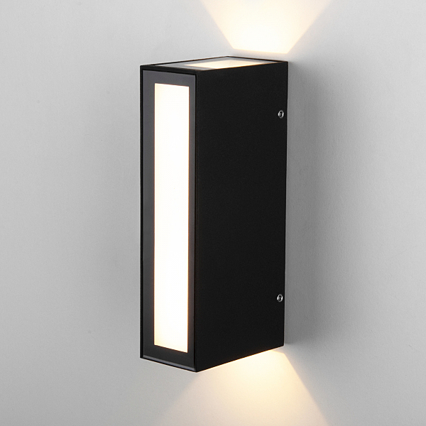 Уличный настенный светильник Elektrostandard Techno LED 1524 TECHNO LED Acrux черный