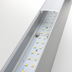 Настенный светильник Elektrostandard Grand Линейный светодиодный накладной односторонний светильник 103см 20W 4200K матовое серебро (101-100-30