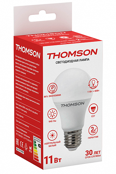 Светодиодная лампа Thomson Led A60 TH-B2006