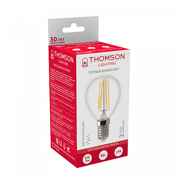 Светодиодная лампа Thomson Filament Globe TH-B2081