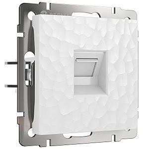 Розетка Werkel Hammer W1281001/ Розетка Ethernet RJ-45 (белый)
