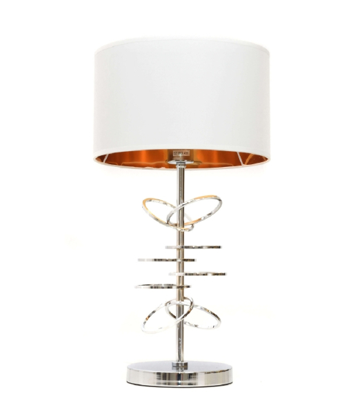 Настольная лампа Lumina Deco Milari LDT 5530 CHR+WT